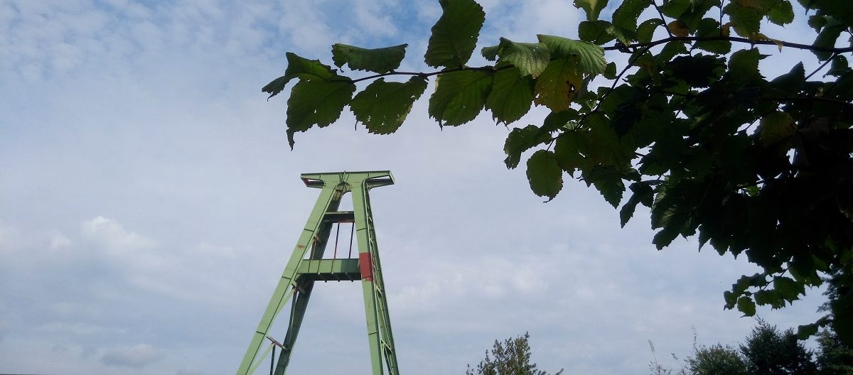 Förderturm wird „ertüchtigt“