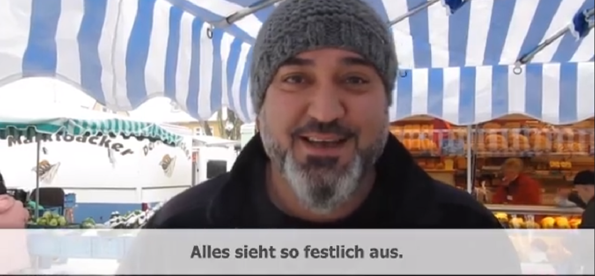 Lohberg liest „Weihnachten“