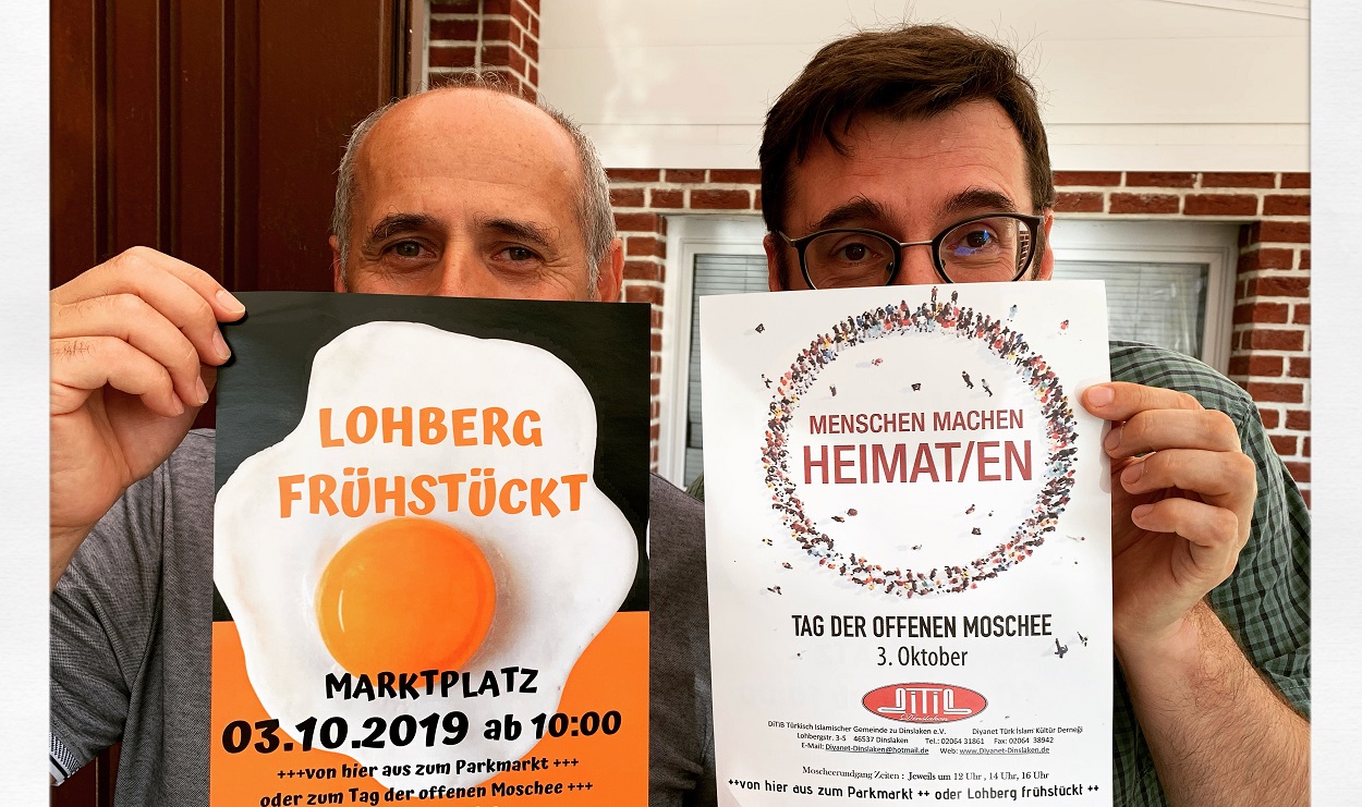 Özkan Yildiz Philipp Lohberg frühstückt