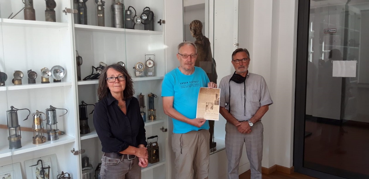 Geheimnis um Bergmannsskulptur gelüftet