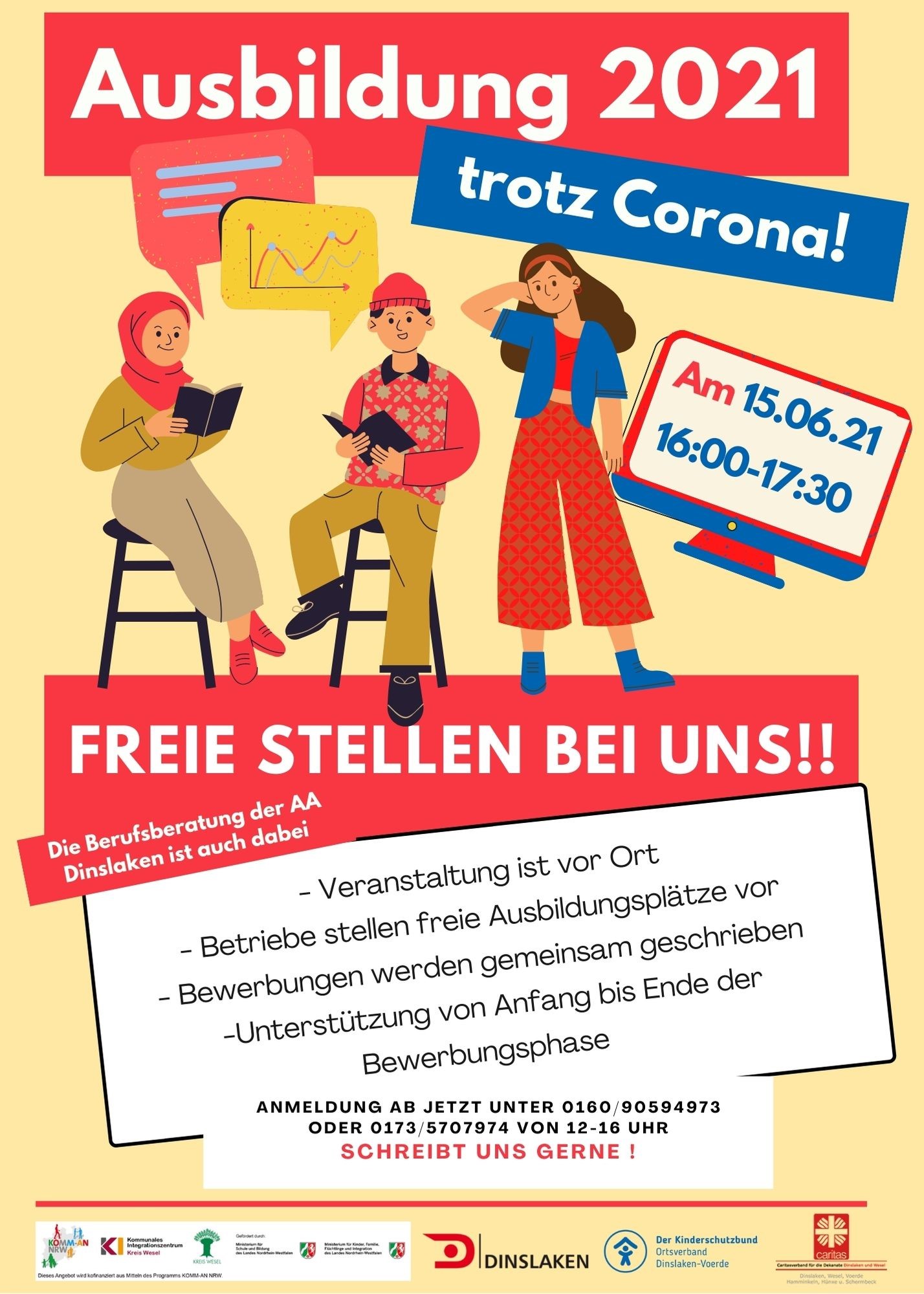 Infos zur kostenfreien Ausbildungsmesse