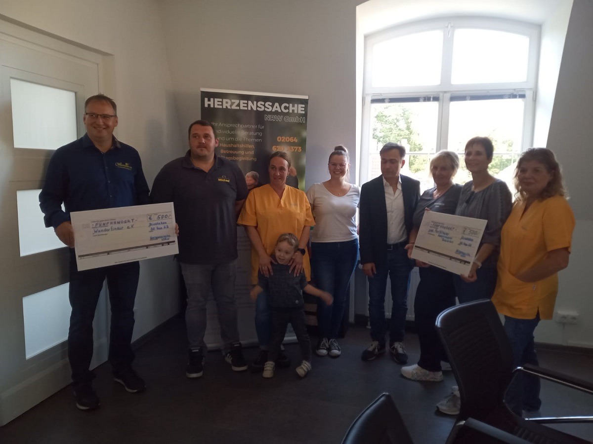 Herzenssache: Spenden statt feiern