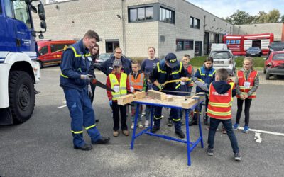 Erlebnistag für Jungen und Mädchen von der Kinderfeuerwehr