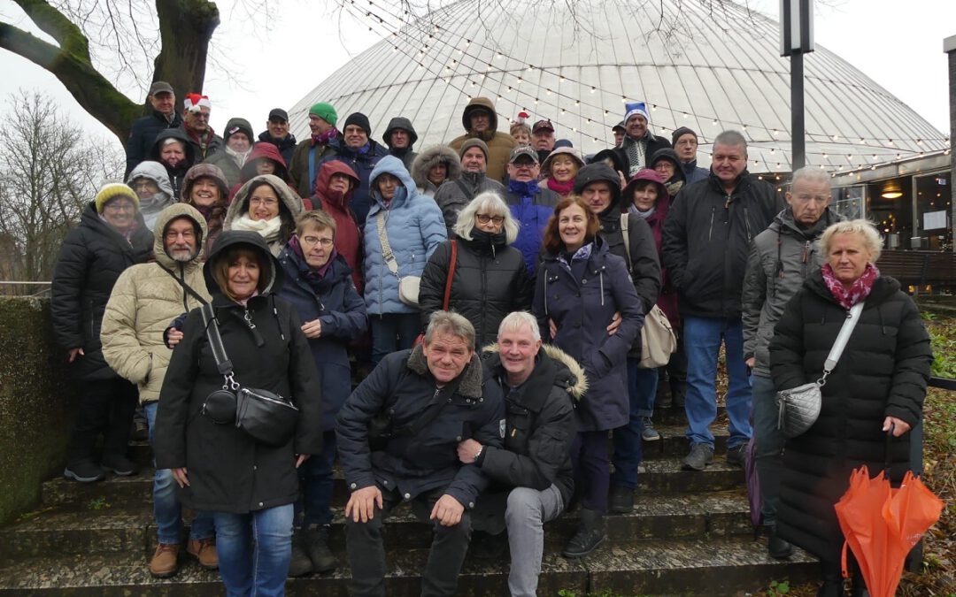 Bergleute auf Tour durchs Universum