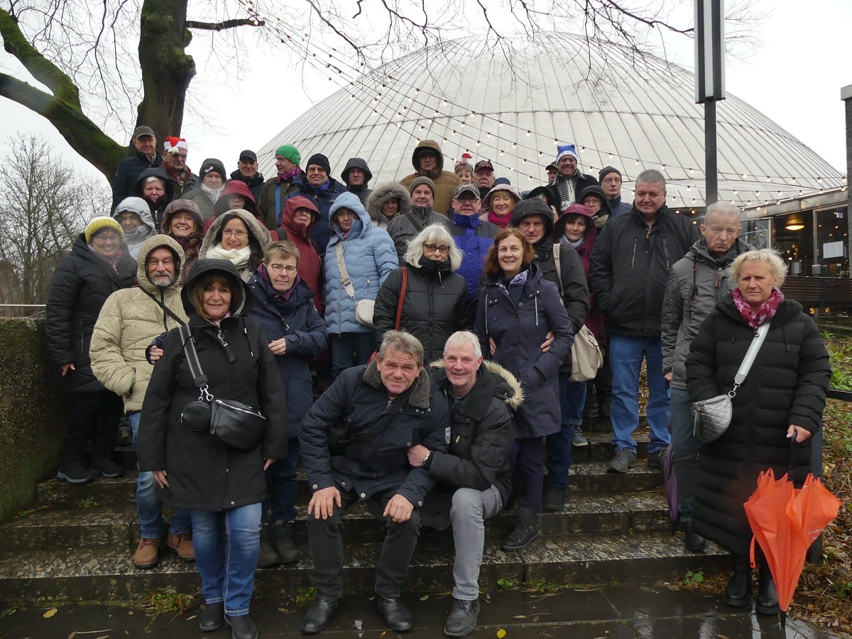 Bergleute auf Tour durchs Universum