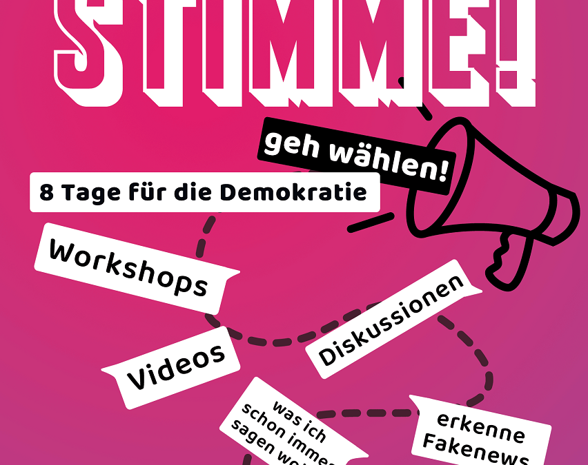 Heute zählt auch DEINE Stimme!