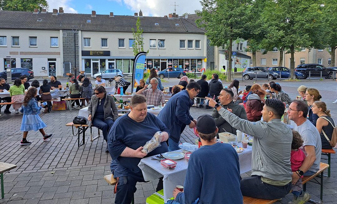 Wiedersehen nach den Ferien bei „Lohberg frühstückt“