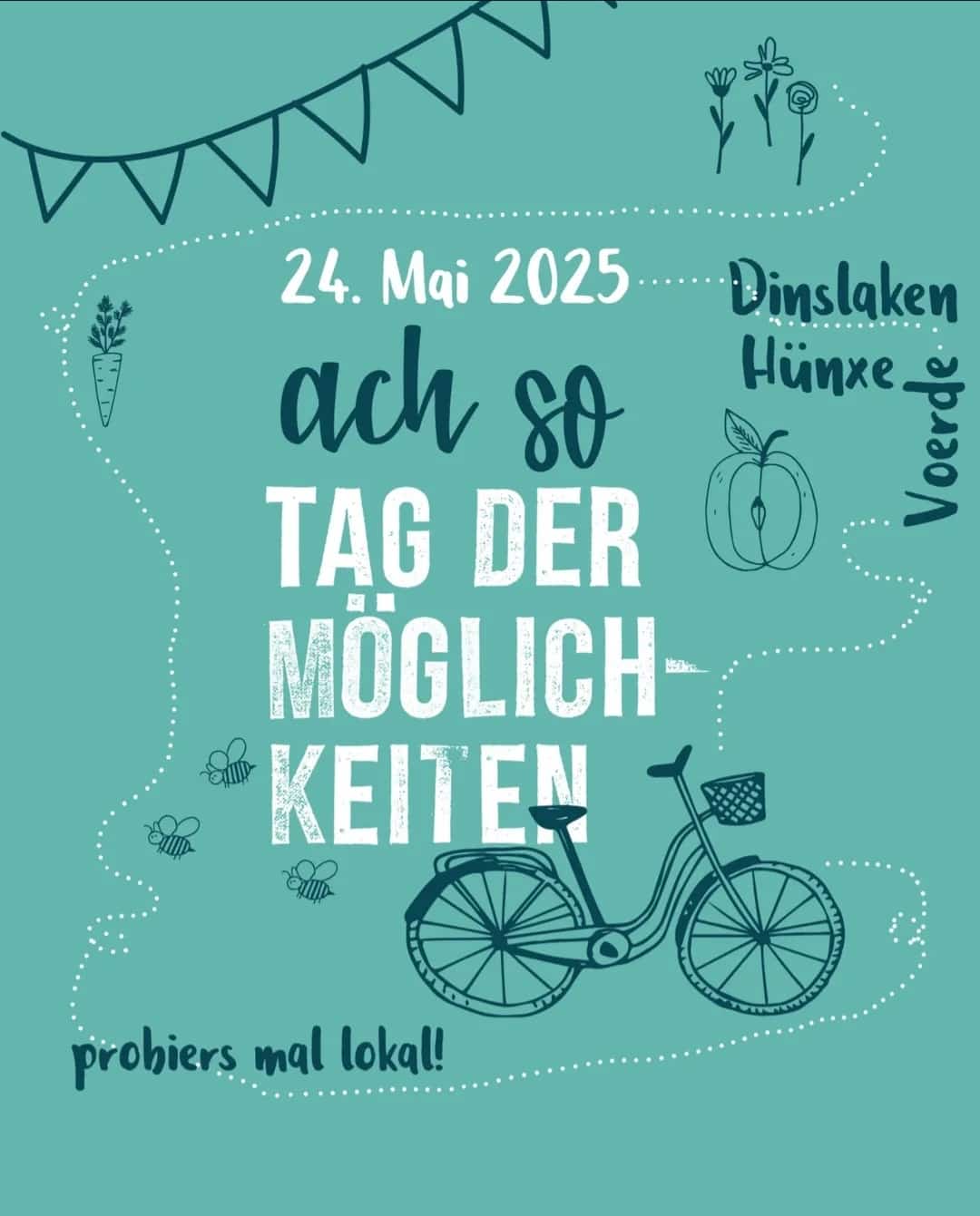 Poster zum Tag der Möglichkeiten am 24. mai 2025