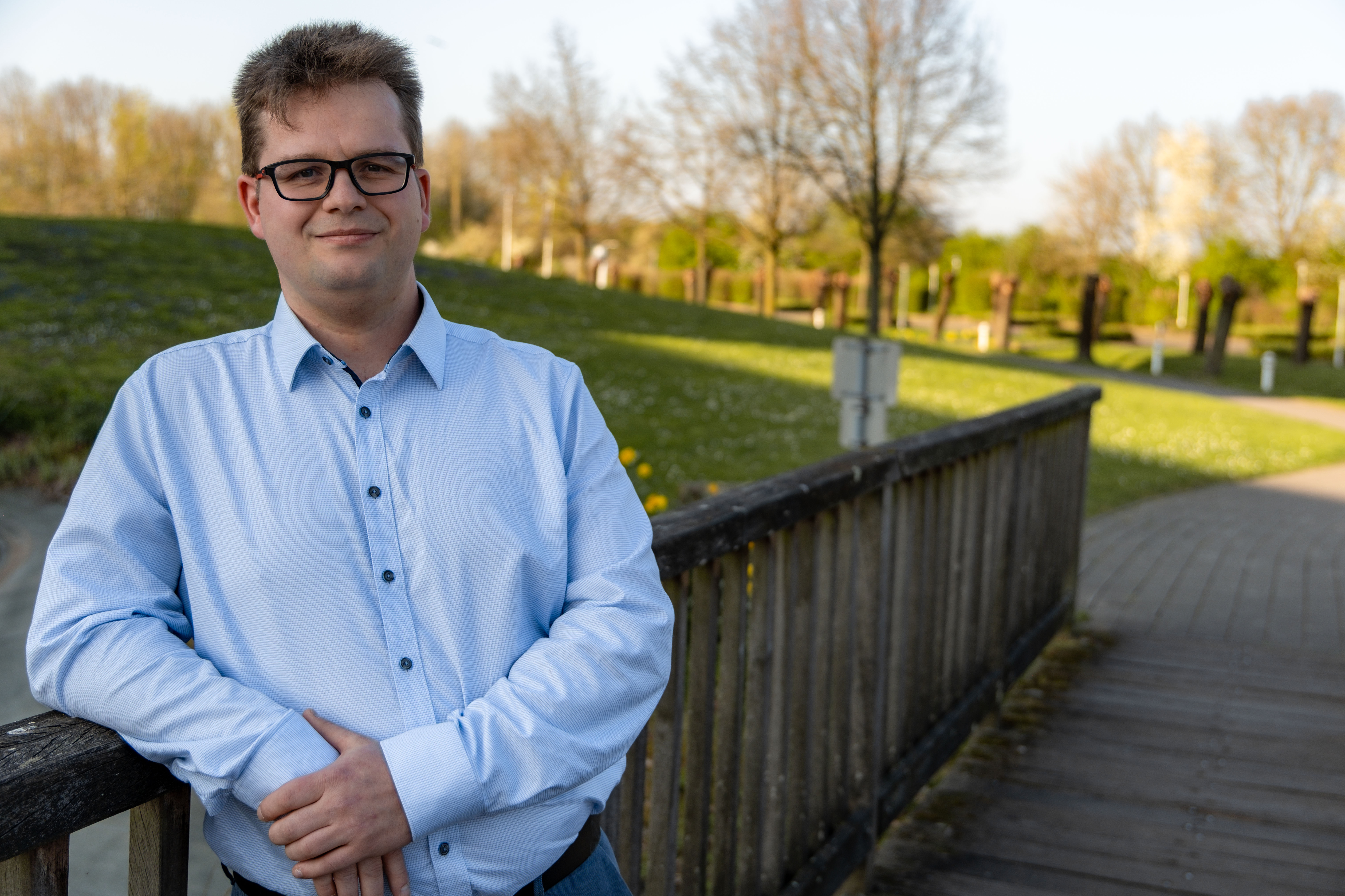 Thomas Müller lebt in Lohberg, und findet den Wohnort sehr schön und möchte den Wohnort Lohberg weiter entwickeln.