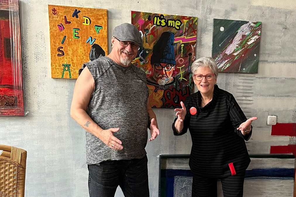 „Einfach ma kucken“ – spontane Ausstellung im Atelier Freiart