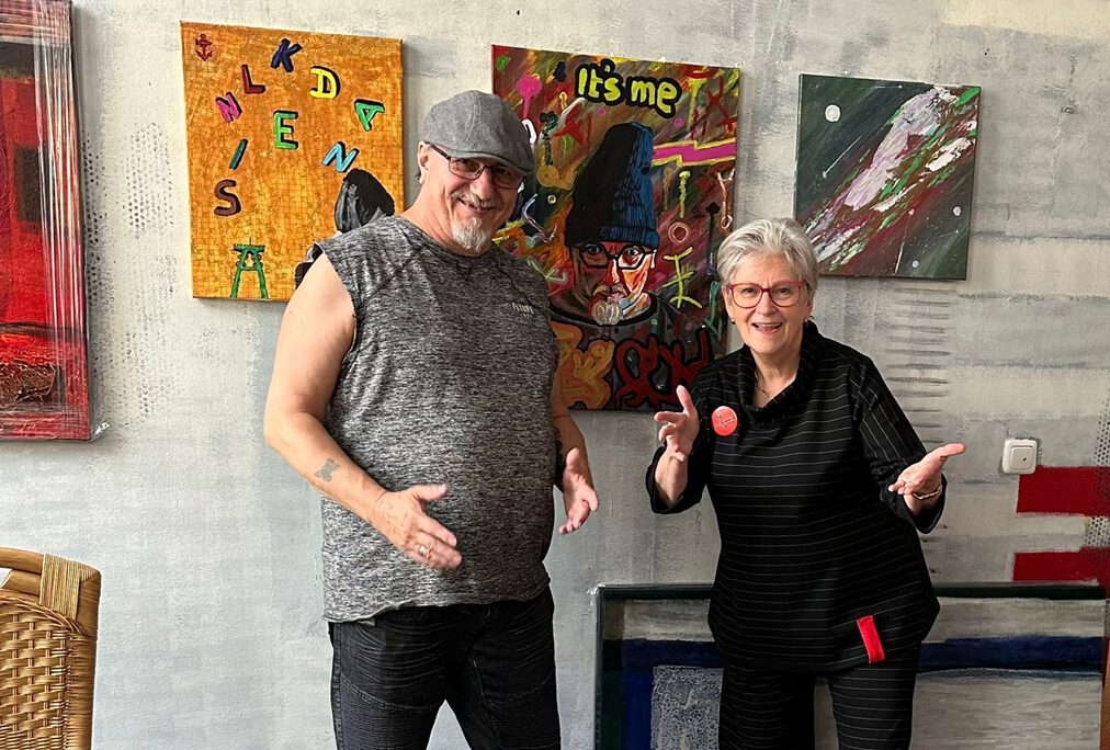 „Einfach ma kucken“ – spontane Ausstellung im Atelier Freiart