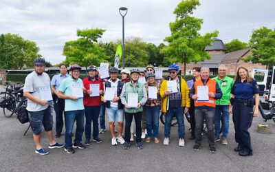 Sicher unterwegs mit dem E-Bike – ein Trainingstag in Lohberg