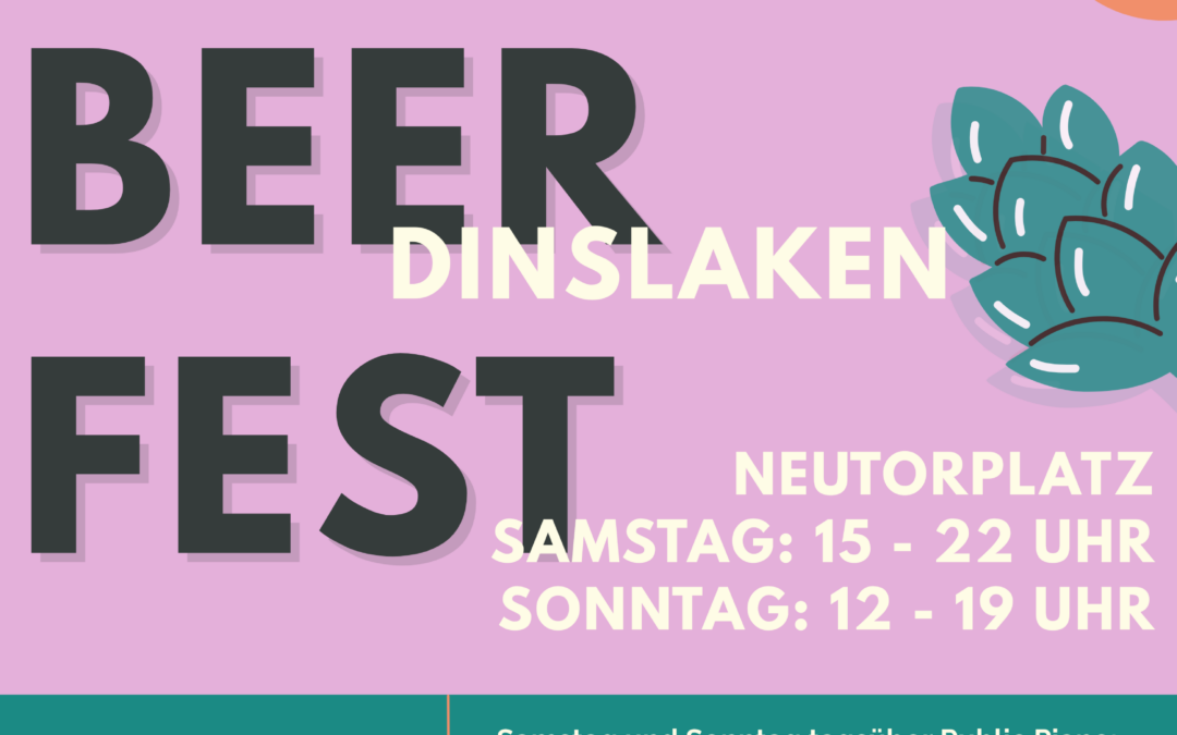 Event-Tipp: Craft Beer Fest, Tulpenmarkt & verkaufsoffener Sonntag