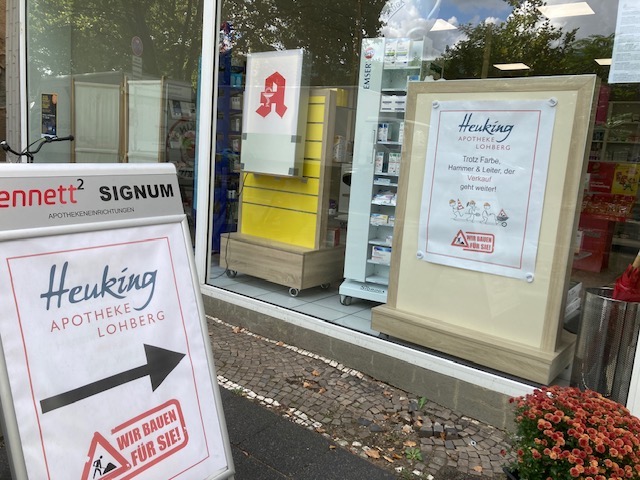Heuking-Apotheke wird moderner