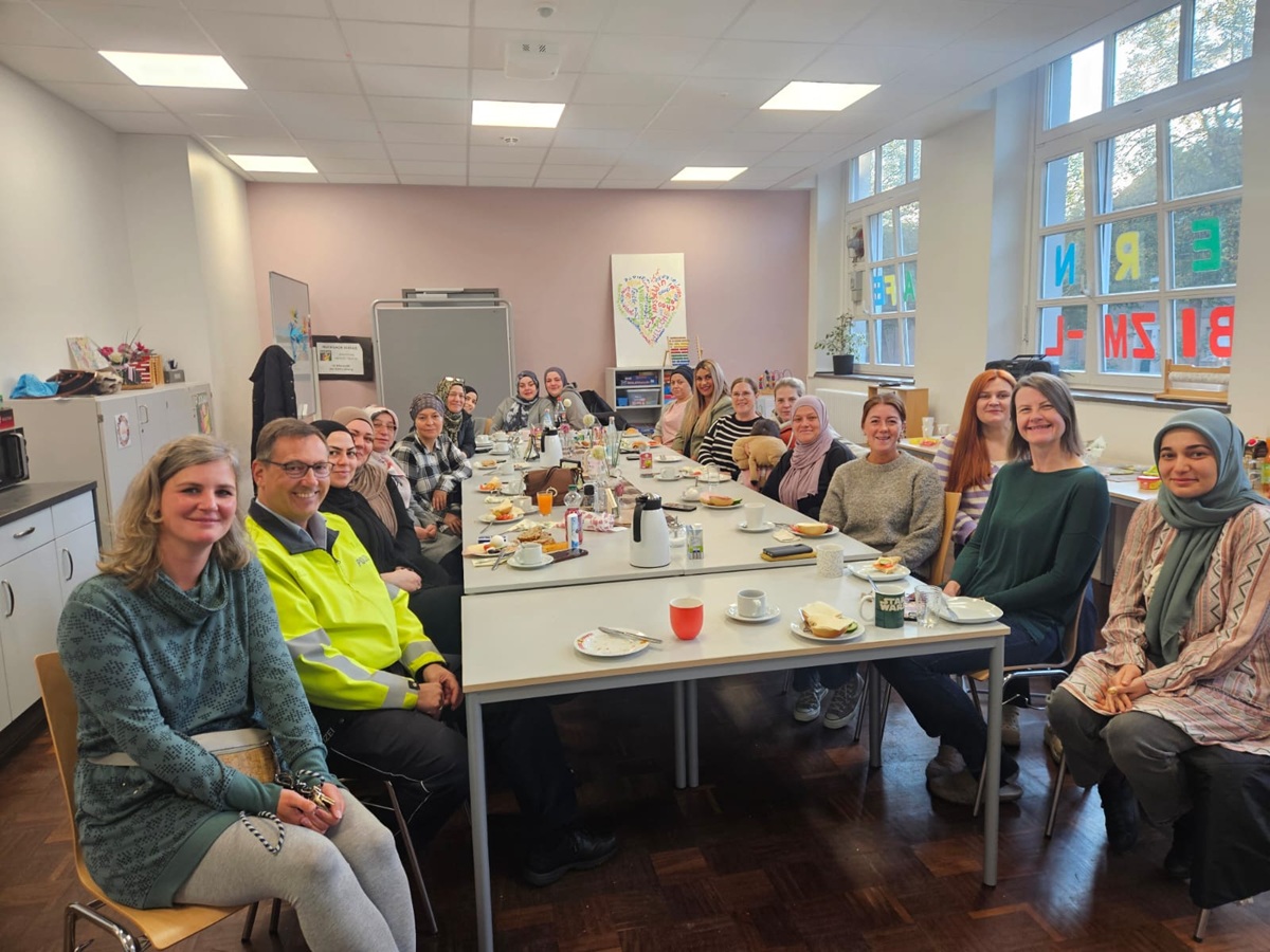 Großes Interesse am Elterncafé