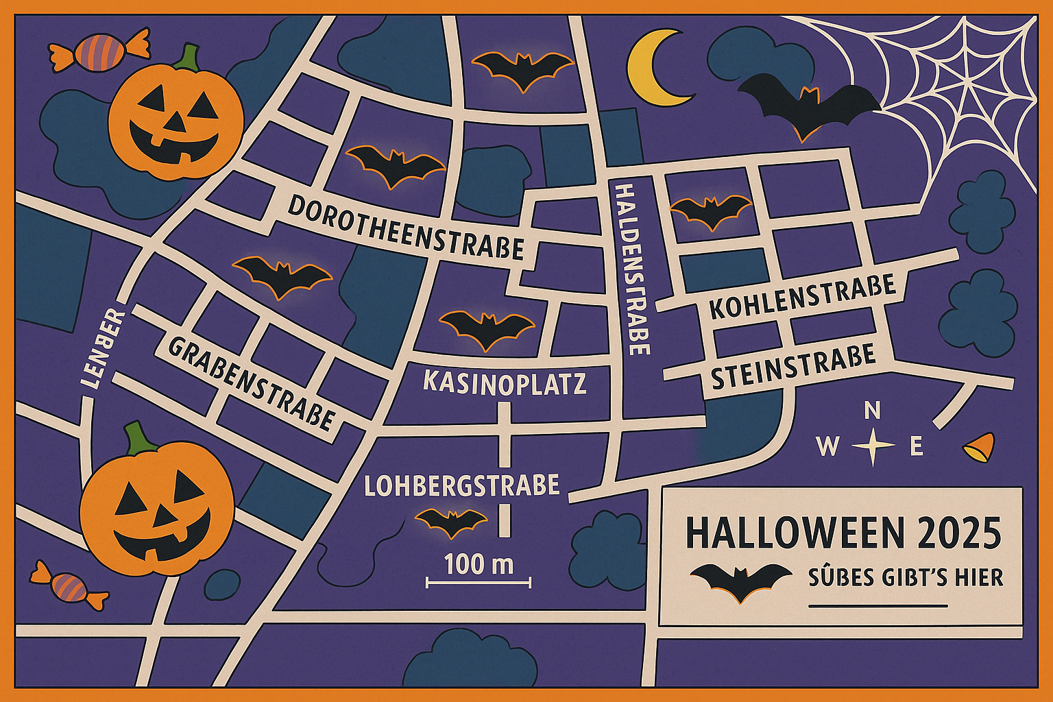 Halloween 2025 in Lohberg: Die beste Route für unheimlichen Gruselspaß
