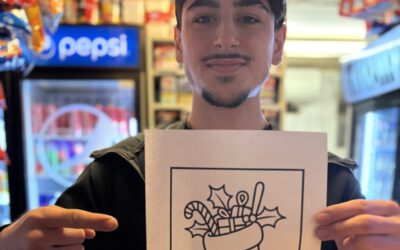 Trinkhalle startet weihnachtliche Malaktion für Kinder