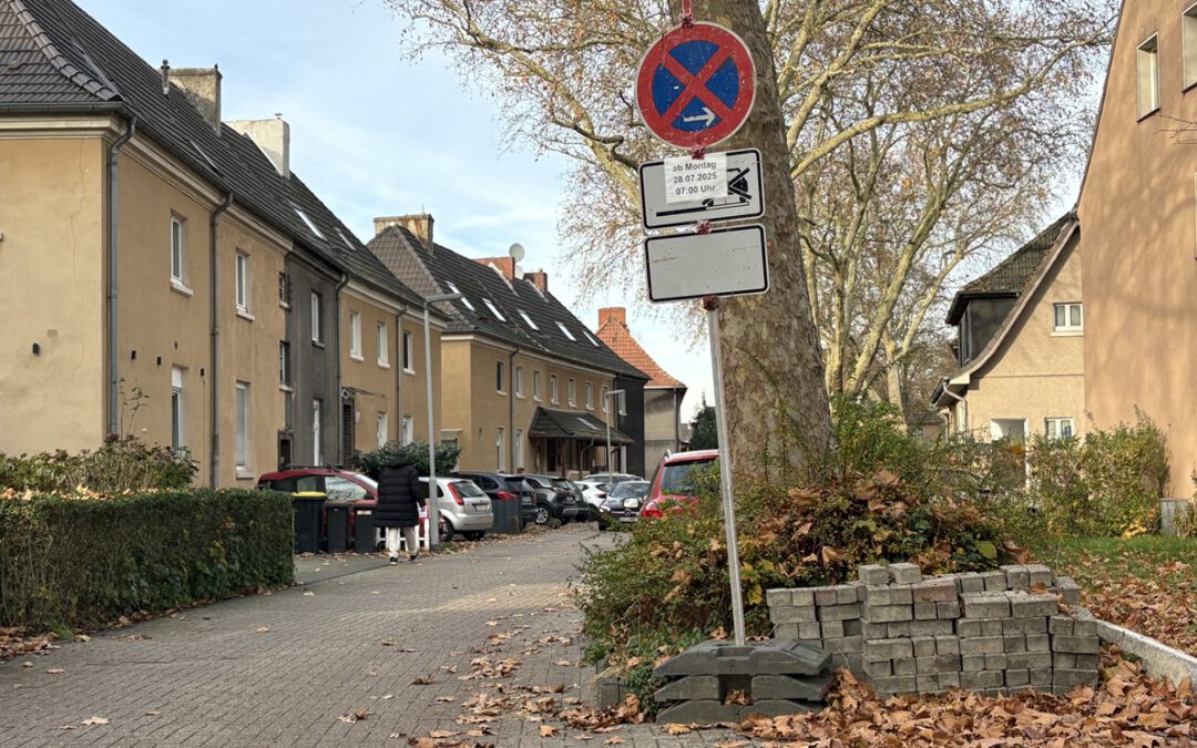 Bis Freitag Sperrung auf der Koksstraße