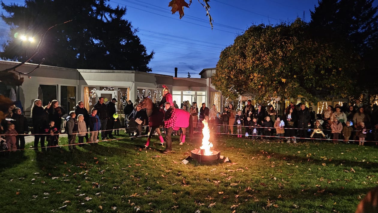 St.Martin in der Kita St.Marien-ein leuchtendes Fest der Gemeinschaft