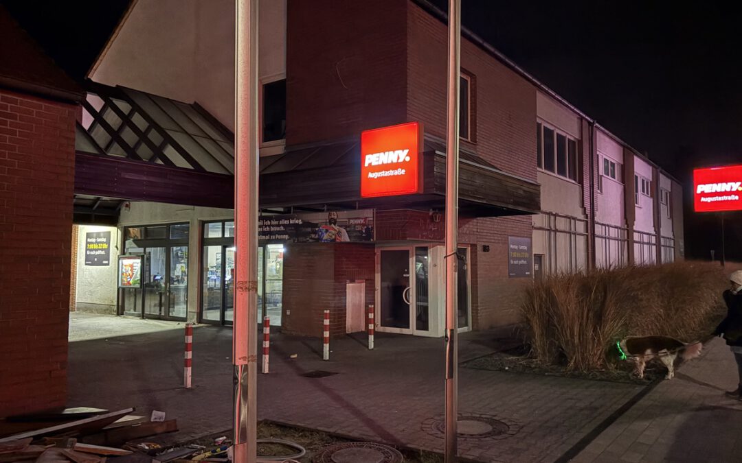 Bewaffneter Raubüberfall bei Penny