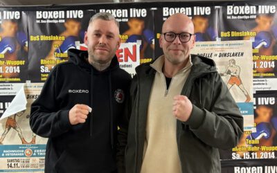 Der Bürgermeister nimmt sich Zeit für den Boxverein