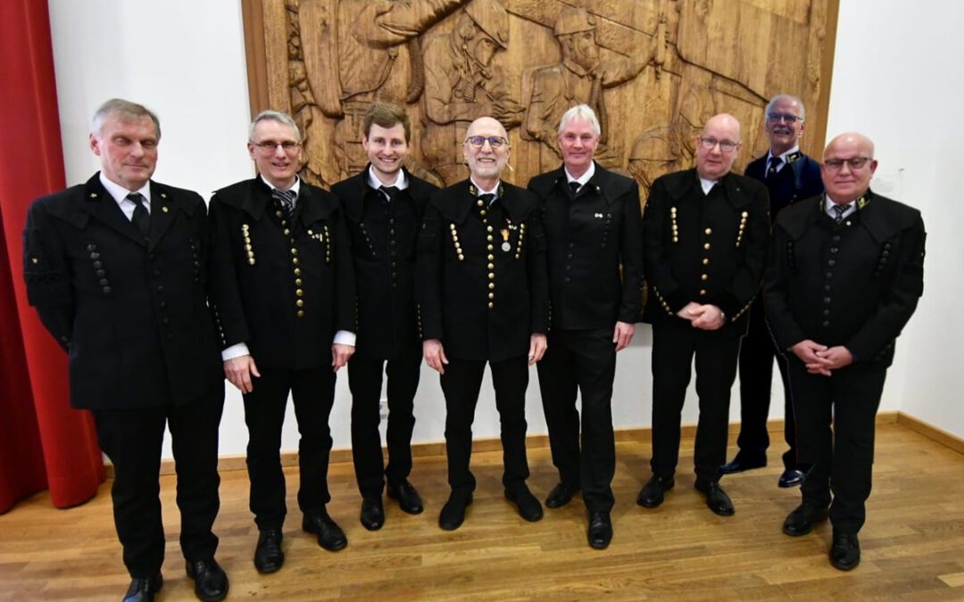 Versammlung mit Tradition, Treue und Bergmannsschnaps