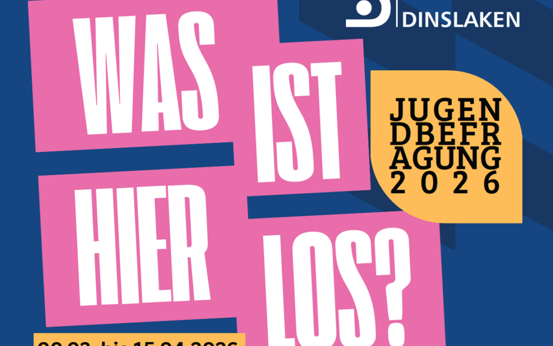 Hey, Ihr Jugendlichen! Die Stadt möchte was wissen!