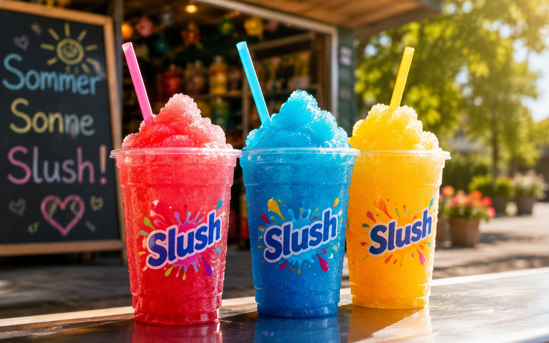 Eine Slush-Eis-Idee mit ganz viel Herz