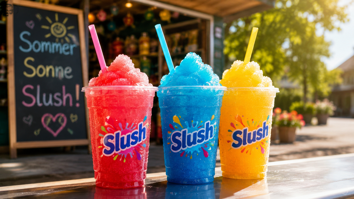 Eine Slush-Eis-Idee mit ganz viel Herz