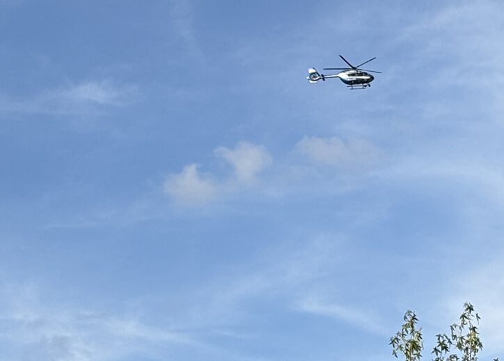 Überfall auf Tanke an der Hünxer Straße – Hubschrauber über Lohberg