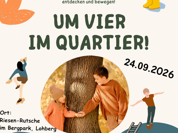 Um vier im Quartier: Sport & Spaß in Lohberg