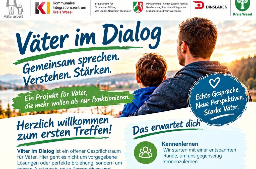 Gesprächsrunde für Väter in Lohberg startet