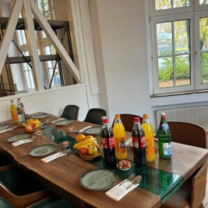 So könnte es dann einmal aussehen, wenn eingedeckt ist